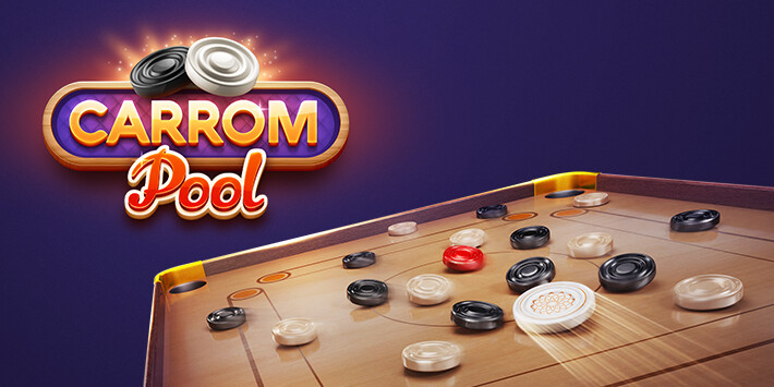welcome page in carrom pool mod apk