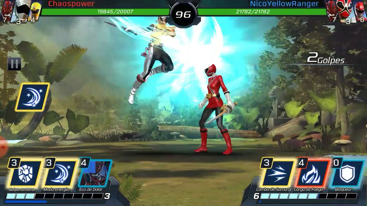One character in air and fight with opponent