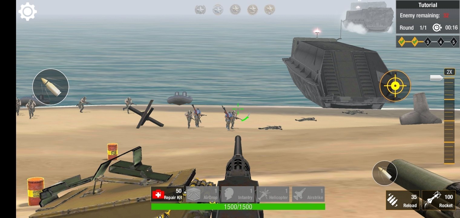 gameplay World War Fight For Freedom