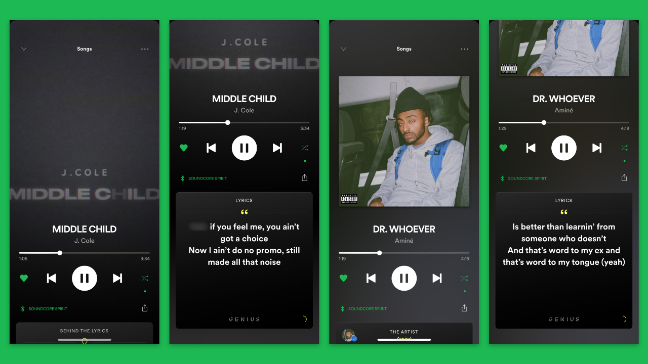 User interface of Spotify Music MOD APK