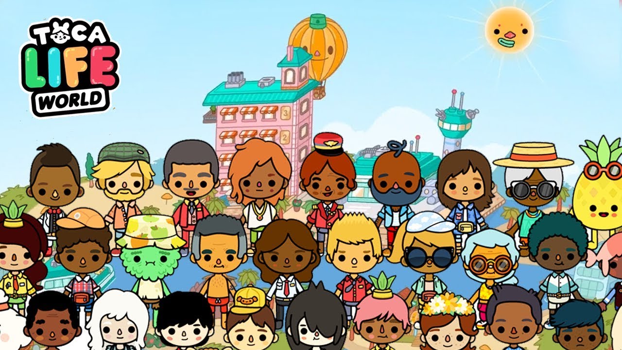 all character of toca life world mod apk