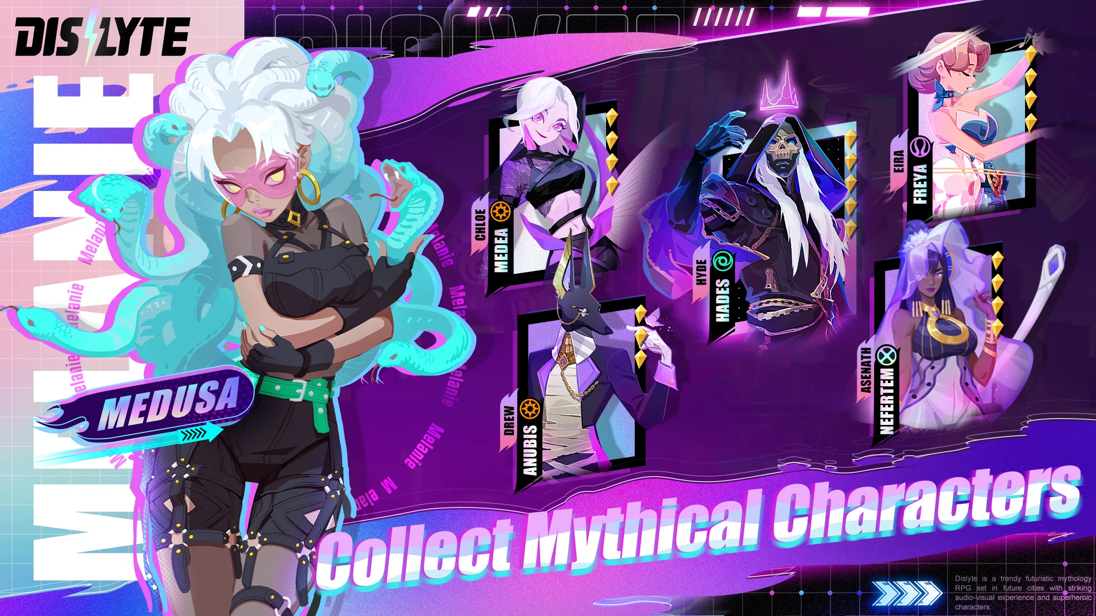 collect mythical characters