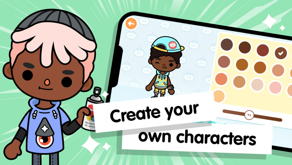 create your own character 