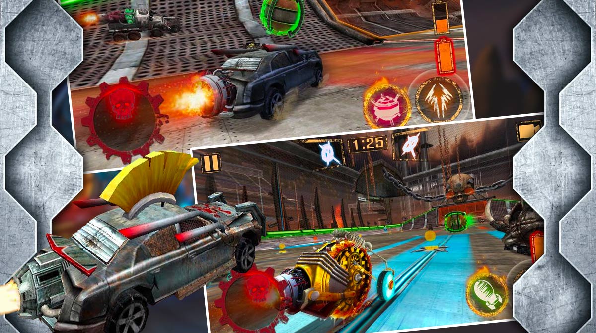 gameplay of Rocket Car Ball mod apk