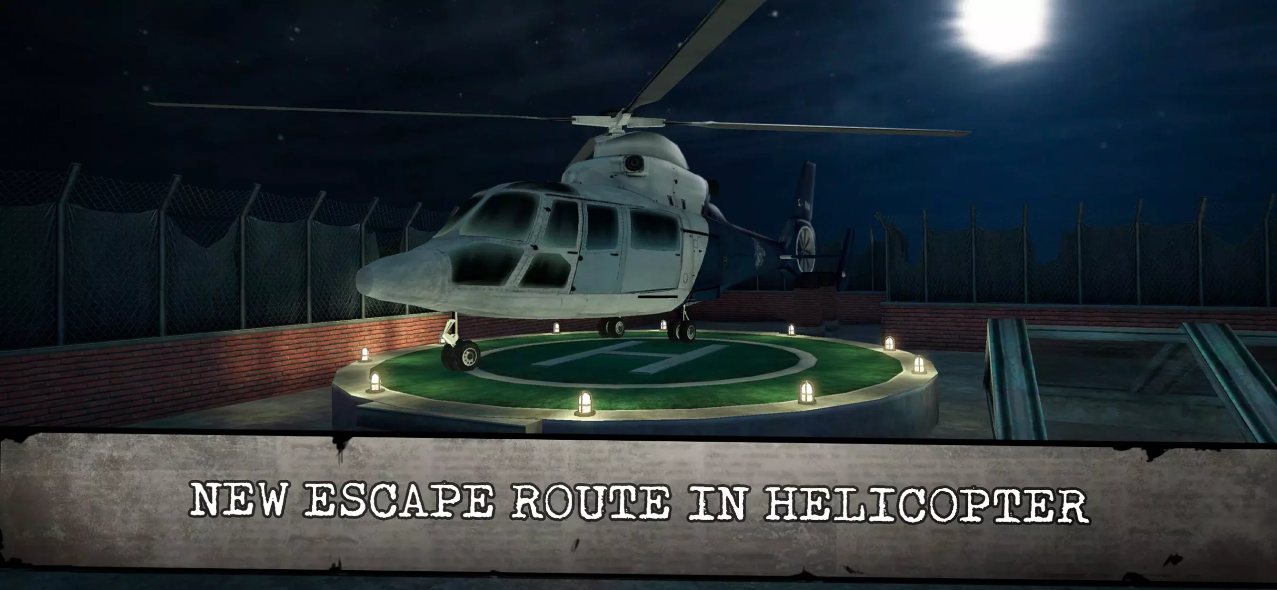 escape routes in helicopter
