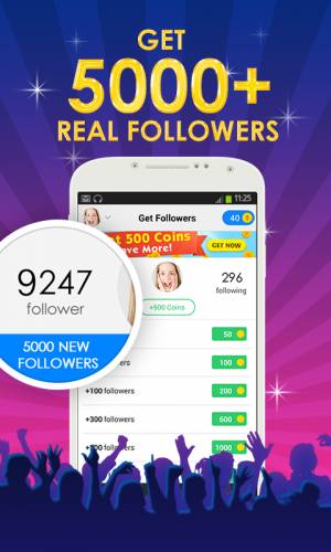 get 5000 plus followers