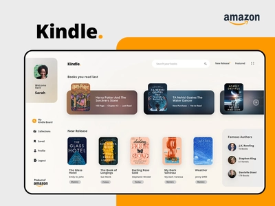kindle user interface