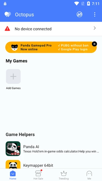 user interface of Octopus Pro MOD APK