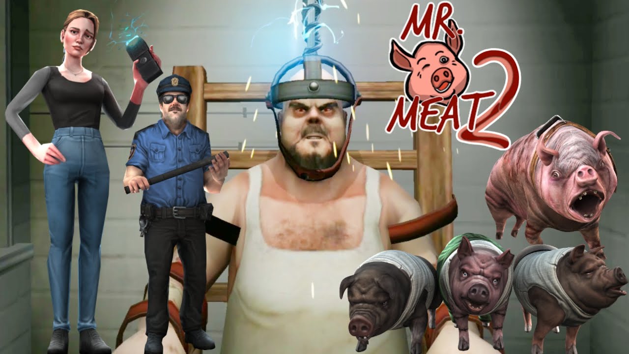 welcome page of Mr. Meat 2: Prison Break MOD APK