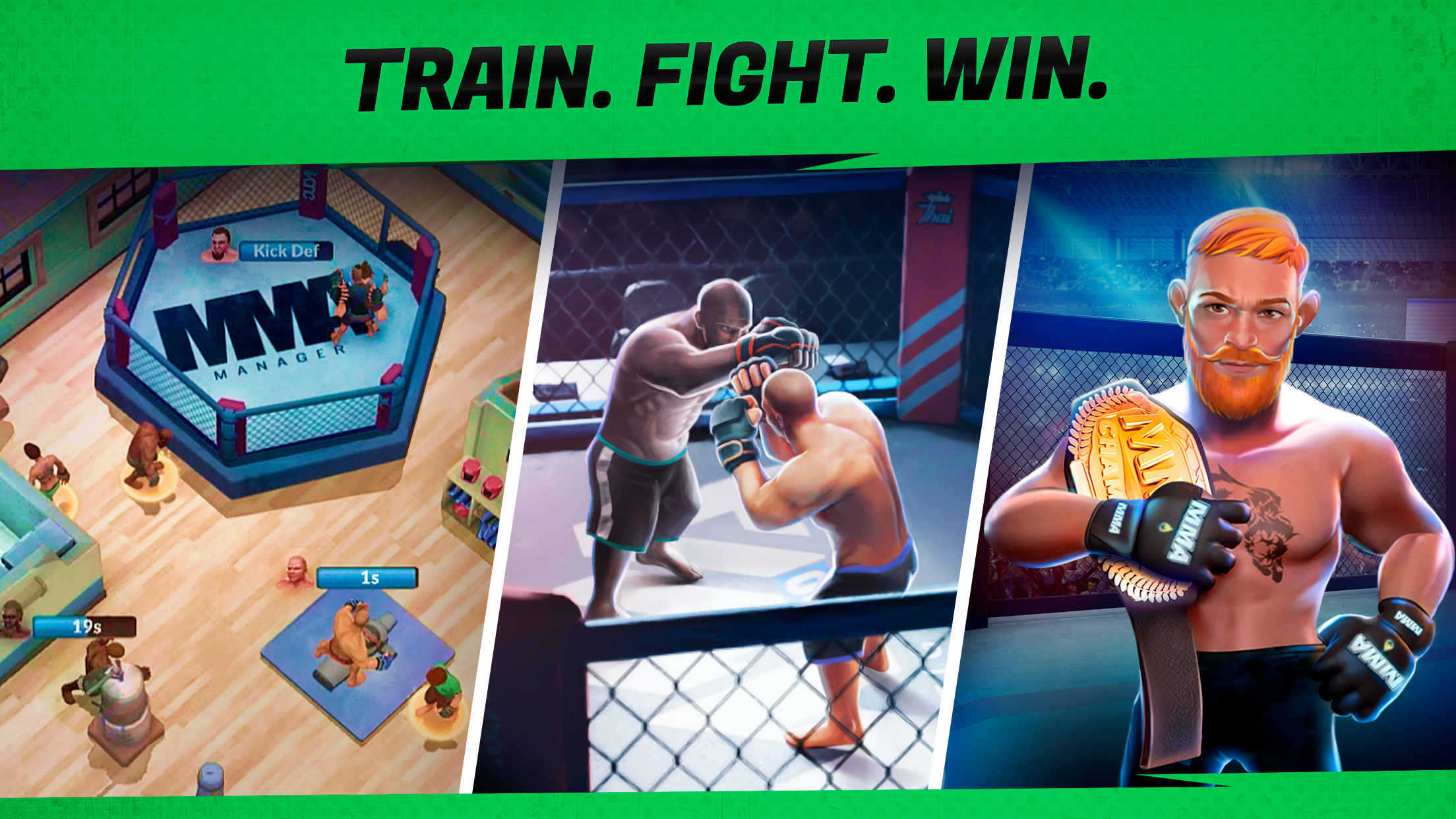 Train fight win