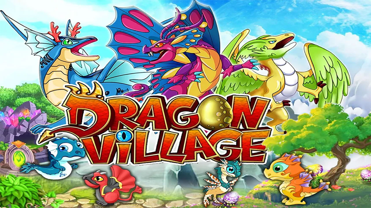 Welcome page of Dragon Village