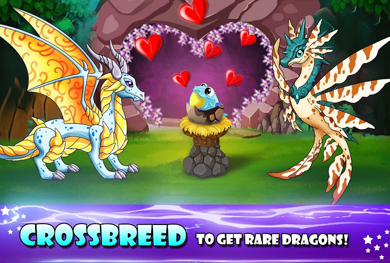 get rare dragons in Dragon Village mod apk