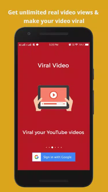 get unlimited view in Video Booster for YouTube
