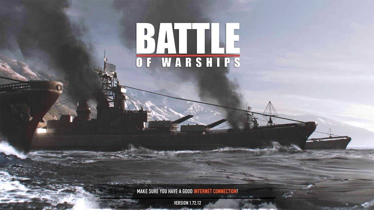 Battle Of Warships Naval Blitz Mod Apk welcome page